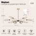 Подвесной светильник Maytoni MOD012CL-12G