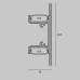 Комплектующие к светодиодной ленте Led Strip ALM-1848-B-2M