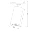 Трековый светильник Technical TR020-1-GU10-W
